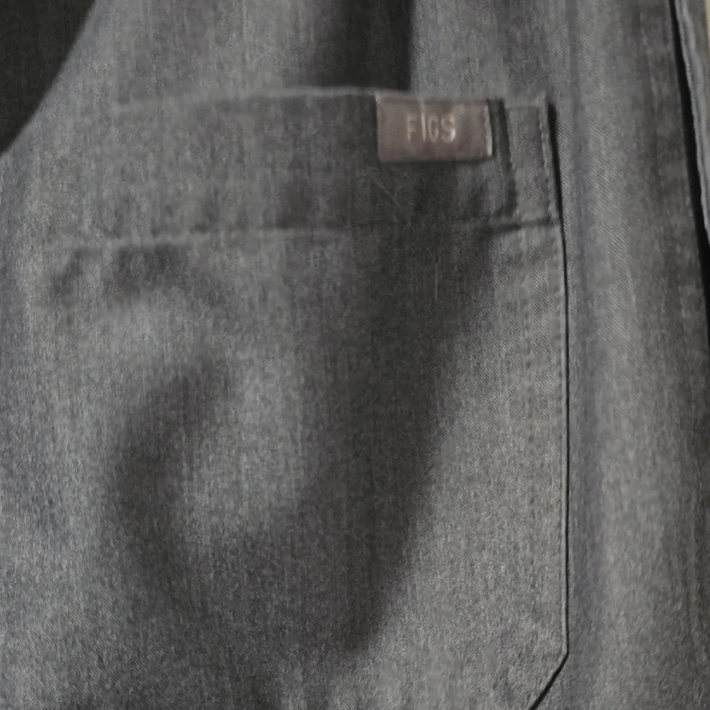 Figs Gray and Green Joggers with Relaxed Fit